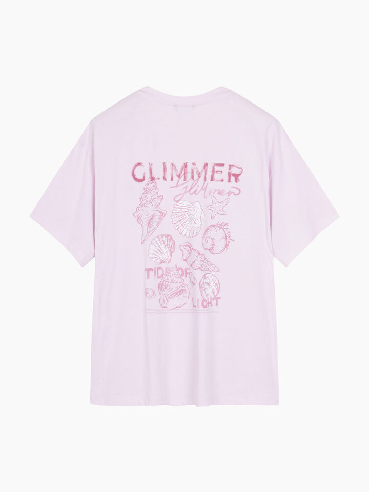 T-SHIRT - sisley k short sleeve t-shirt - Lilac | Sisley K image number 2